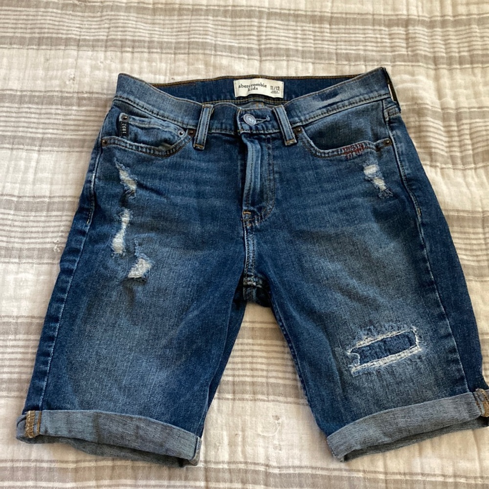Abercrombie jean shorts